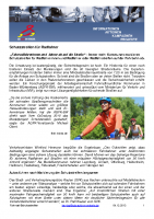 Schutzstreifen für Radfahrer