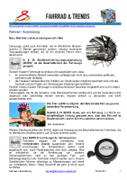 Fahrrad – Ausrüstung