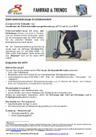 Info zur Elektro-Kleinstfahrzeugeverordnung
